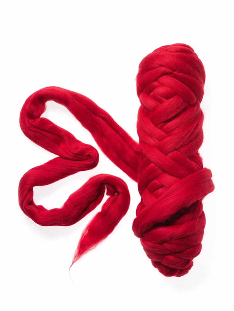 Extra Fine Wool Roving 19,5 micron - 036 Passion