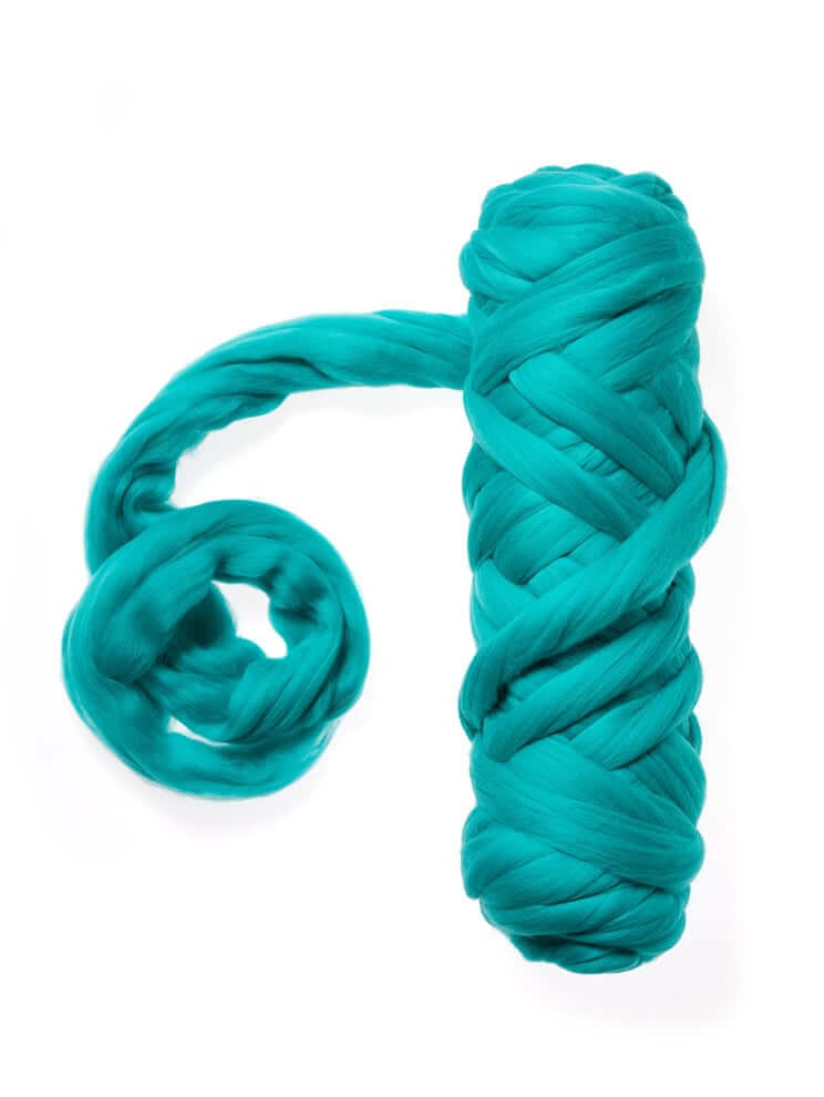 Extra Fijne 19,5 micron Lontwol - 064 turquoisegroen