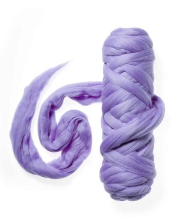 Lontwol 19mic 250 g - 068 paars