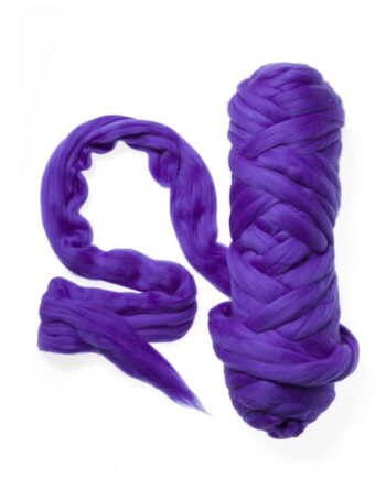 Extra Fijne 19,5 micron Lontwol - 069 violet