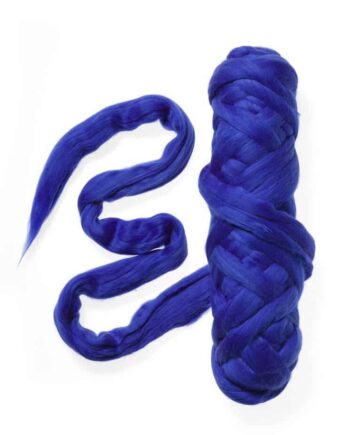 Extra Fijne 19,5 micron Lontwol - 070 koningsblauw