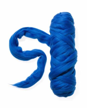 Extra Fijne 19,5 micron Lontwol - 071 blauw