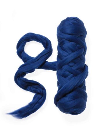 Extra Fijne 19,5 micron Lontwol - 072 donkerblauw