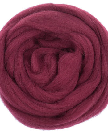 European Merino Wool / Big Wool XXL - 27 micron - 1 kilo - 609 Bordeaux