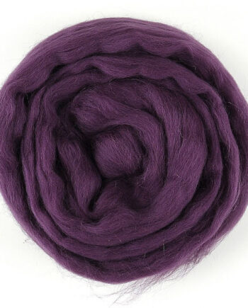 European Merino Wool / Big Wool XXL - 27 micron - 1 kilo - 615 Aubergine