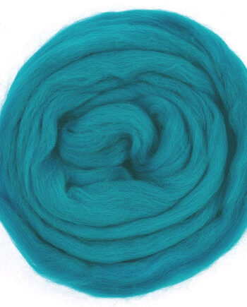 European Merino Wool / Big Wool XXL - 27 micron - 1 kilo - 627 Deep Turquoise