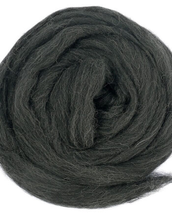 European Merino Wool / Big Wool XXL - 27 micron - 1 kilo - 642 Coal Mix