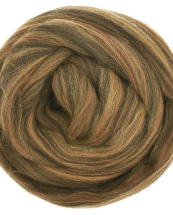 European Merino Wool / Big Wool XXL - 27 micron - Bump - 650 Bronze Blend