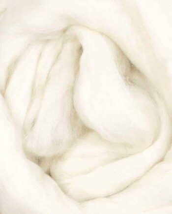 Natural Wool Roving - Merino extra Fine 001
