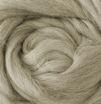 Natural Wool Roving - Scottish Blend 339