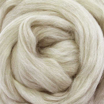 Natural Wool Roving - Australian Beige Blend 484