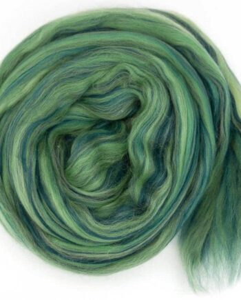 Merino Blend Roving - 940 Green