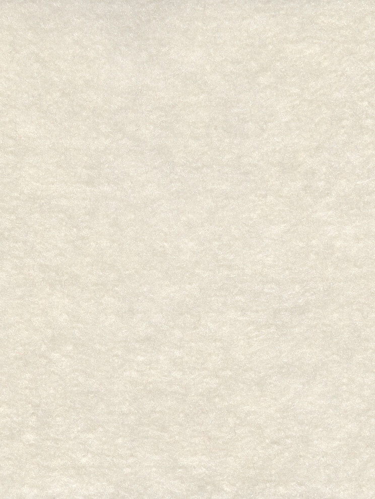 Merino Needled Fleece 19.5 micron - p/m - 301 White + White