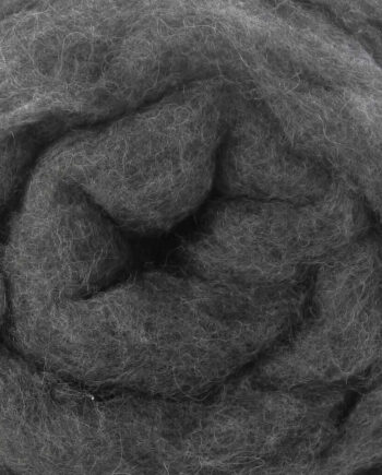 Carded Fleece - 252 Mountain sheep Dark-Grey