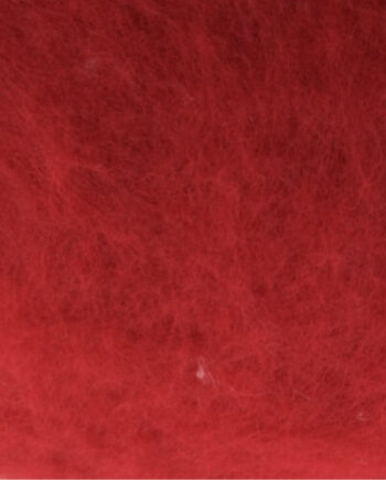European Merino Carded Fleece 27 micron - 911 Scarlet