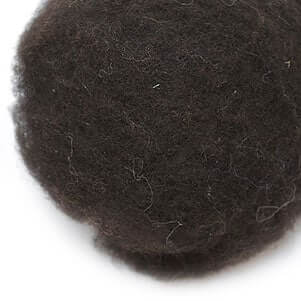 Tiroler kaardvlies - 101 Natuur Bruinzwart