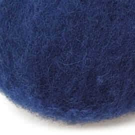 Tiroler Carded Fleece - 201 Dark Blue