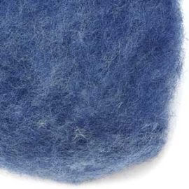 Tiroler Carded Fleece - 224 Middle Blue