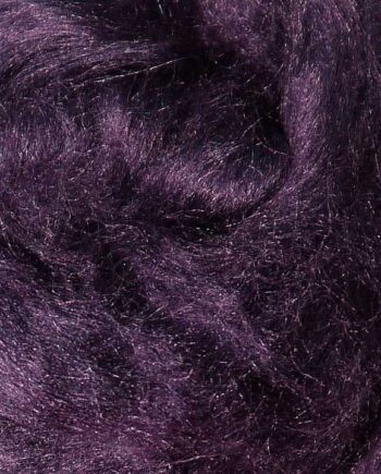 Tussah zijde lont - 018 Donkerpaars