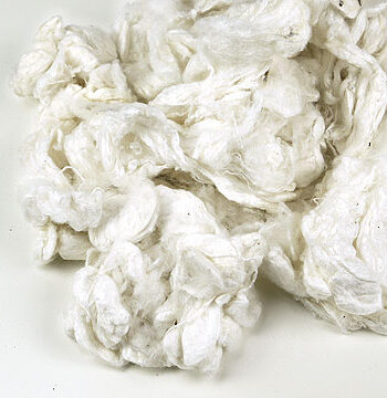 Undyed Degummed Silk Cocoons - 50 g