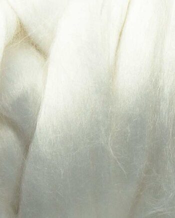 Viscose Roving / Artificial Silk - 1 kilo - 001 Natural (Undyed)
