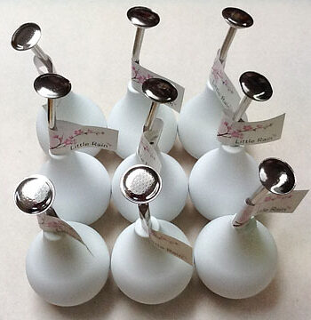 Rubber Sprayball for Wet Felting - 012 White