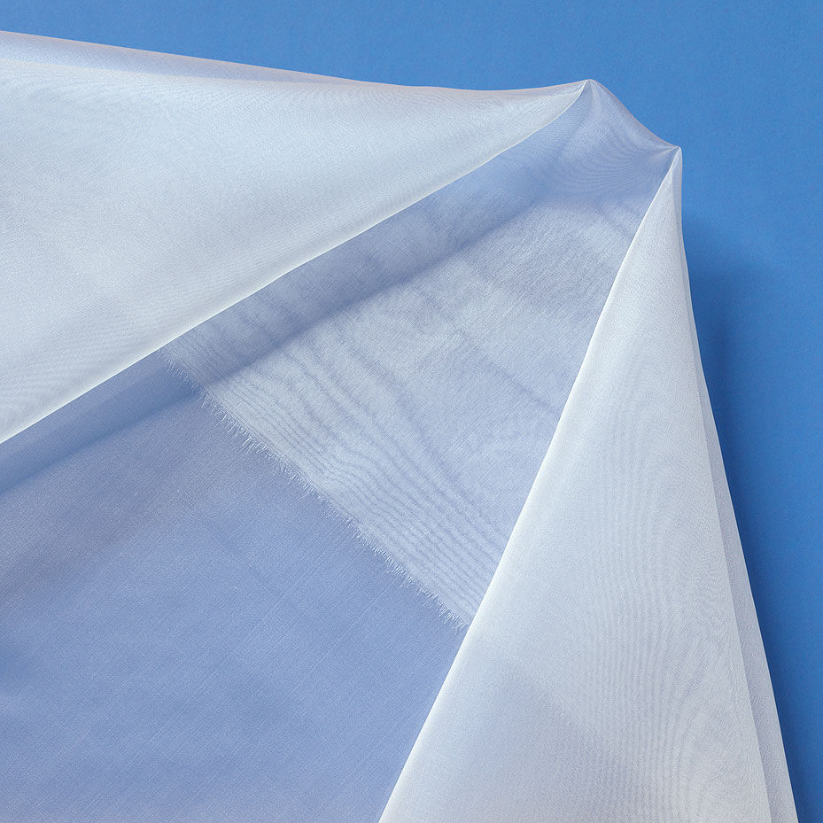 Organze 100% Silk - White (undyed)
