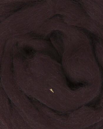 South American Merino Wool Roving - 522 Bordeaux-Red