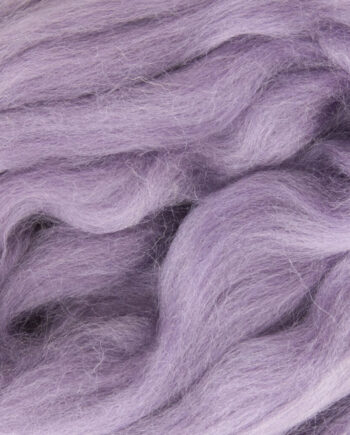 South American Merino Wool Roving - 531 Grey-Lilac