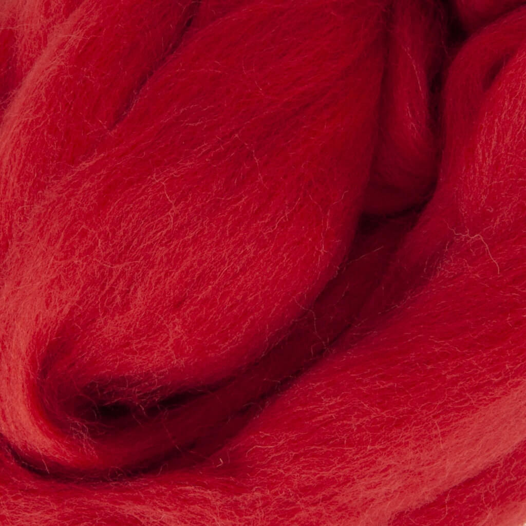 Lontwol Zd-Am - 549 donkerrood