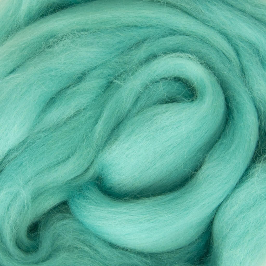 Lontwol Zd-Am - 556 turquoisegroen