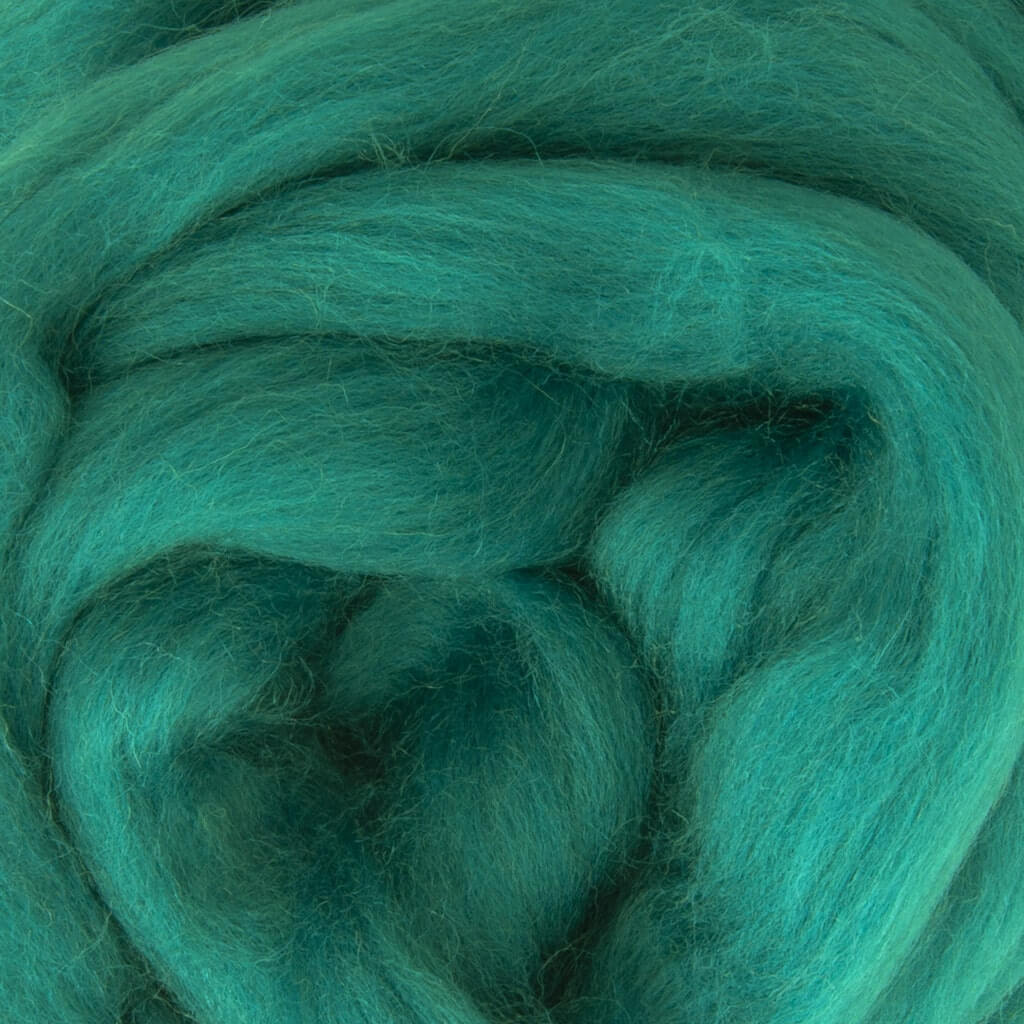 Lontwol Zd-Am - 562 petrolgroen