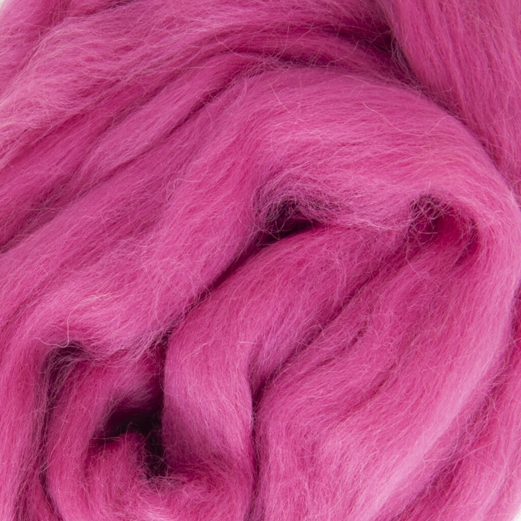 Lontwol Zd-Am - 568 framboosroze