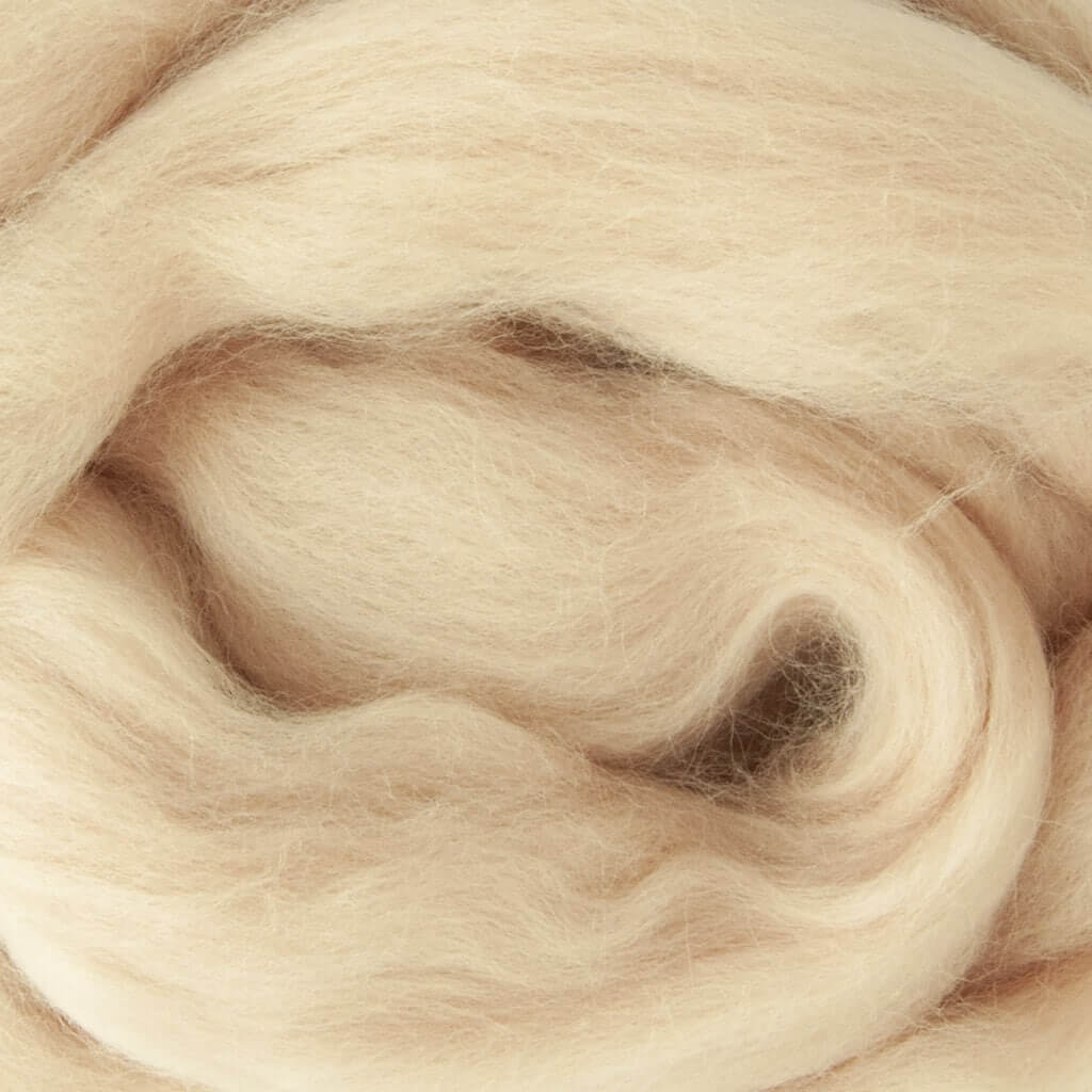 South American Merino Wool Roving - 763 Salmon Pink