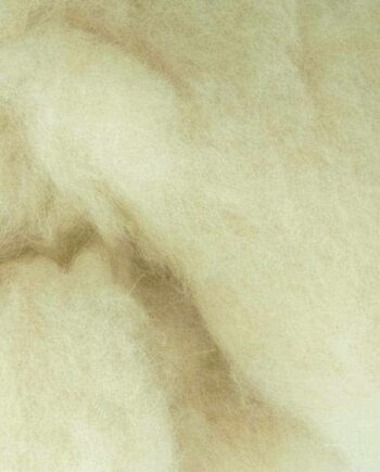 European Merino Carded Fleece 27 micron - 955 Natural Cream