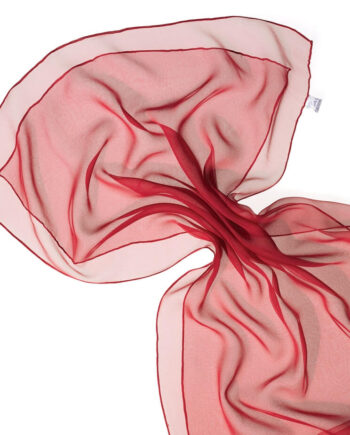 Chiffon Sjaal - 180 x 55 cm - 036 Passion Red