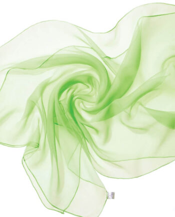 Chiffon Silk Shawl - 230 x 55 cm - 062 Bright Green