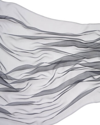 Chiffon zijde - per meter - 008 Grafiet