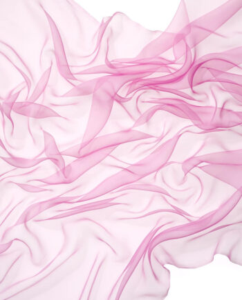 Chiffon Silk - per meter - 110 cm wide - 014 Dark Lilac-Pink