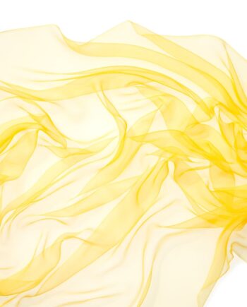 Chiffon Silk - per meter - 110 cm wide - 020 Yellow