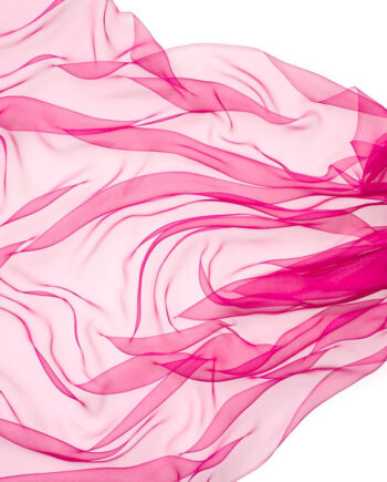 Chiffon zijde per meter - 035 pink