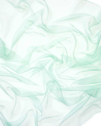 Chiffon zijde per meter - 058 mint