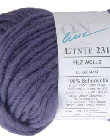 ONline Knitting Yarn Linie 231 - 006 Dark Purple