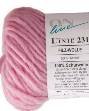 ONline Knitting Yarn Linie 231 - 017 Light Pink