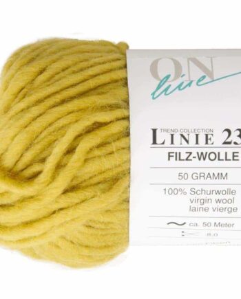 ONline Knitting Yarn Linie 231 - 021 Ocher Yellow