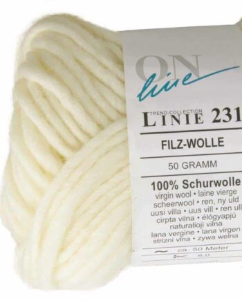 Verviltbare breiwol bol - 023 Créme