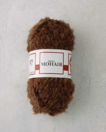 Mohair Bouclé Yarn light brown