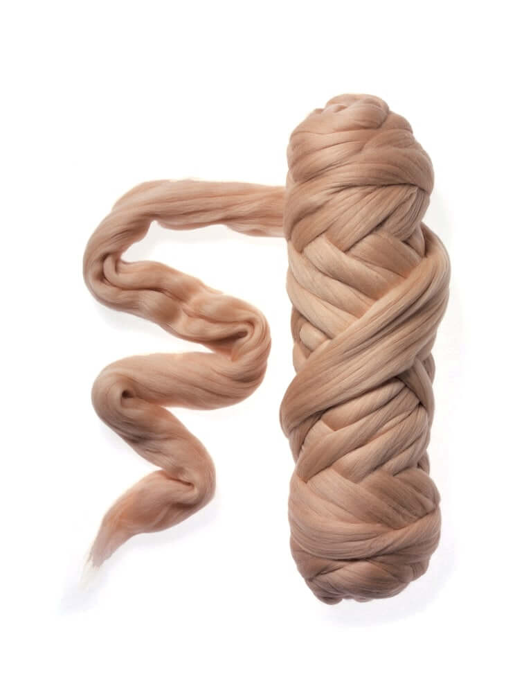 Extra Fijne 19,5 micron Lontwol - 221 Taupe