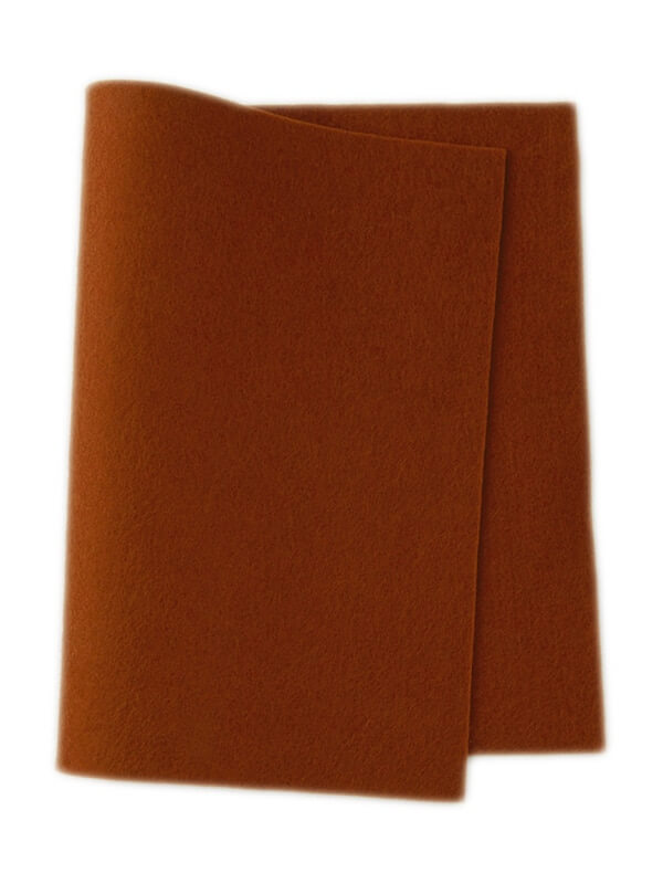 TrueFelt - sample - 522 Red-Brown