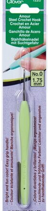 Amour Steel Crochet Hook No.0 (1,75 mm) - per stuk